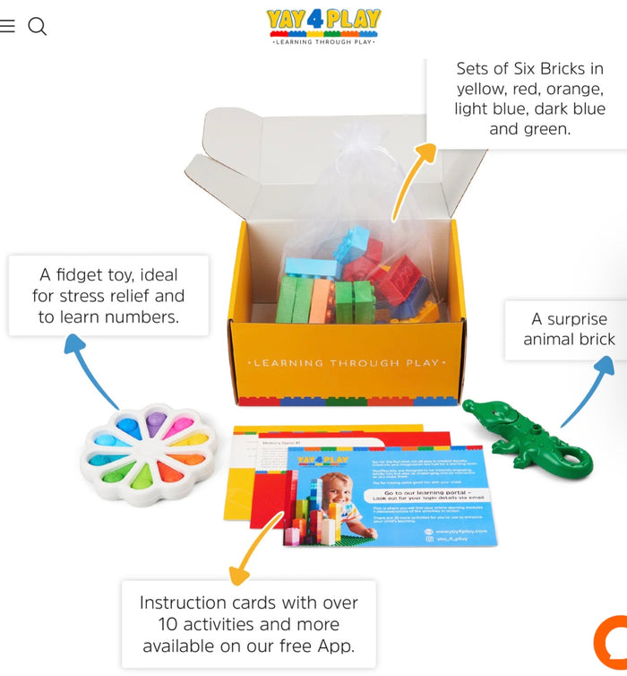 Yay 4 Play- Starter Educational Kit - Sensory