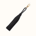 Ziggy Tassel In Pebbled Leather